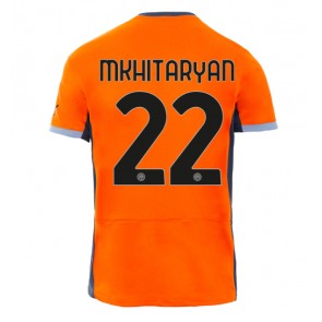 Inter Milan Henrikh Mkhitaryan #22 Replika Tredjetrøje 2023-24 Kortærmet